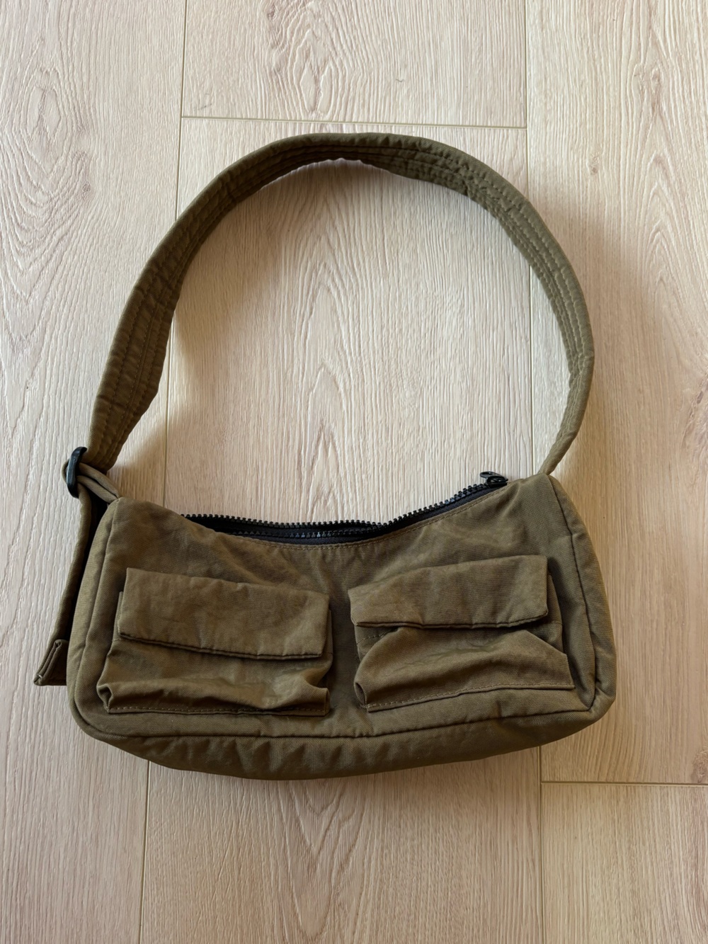 Baggu Army Green Shoulder Bag